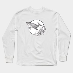 Whale Long Sleeve T-Shirt